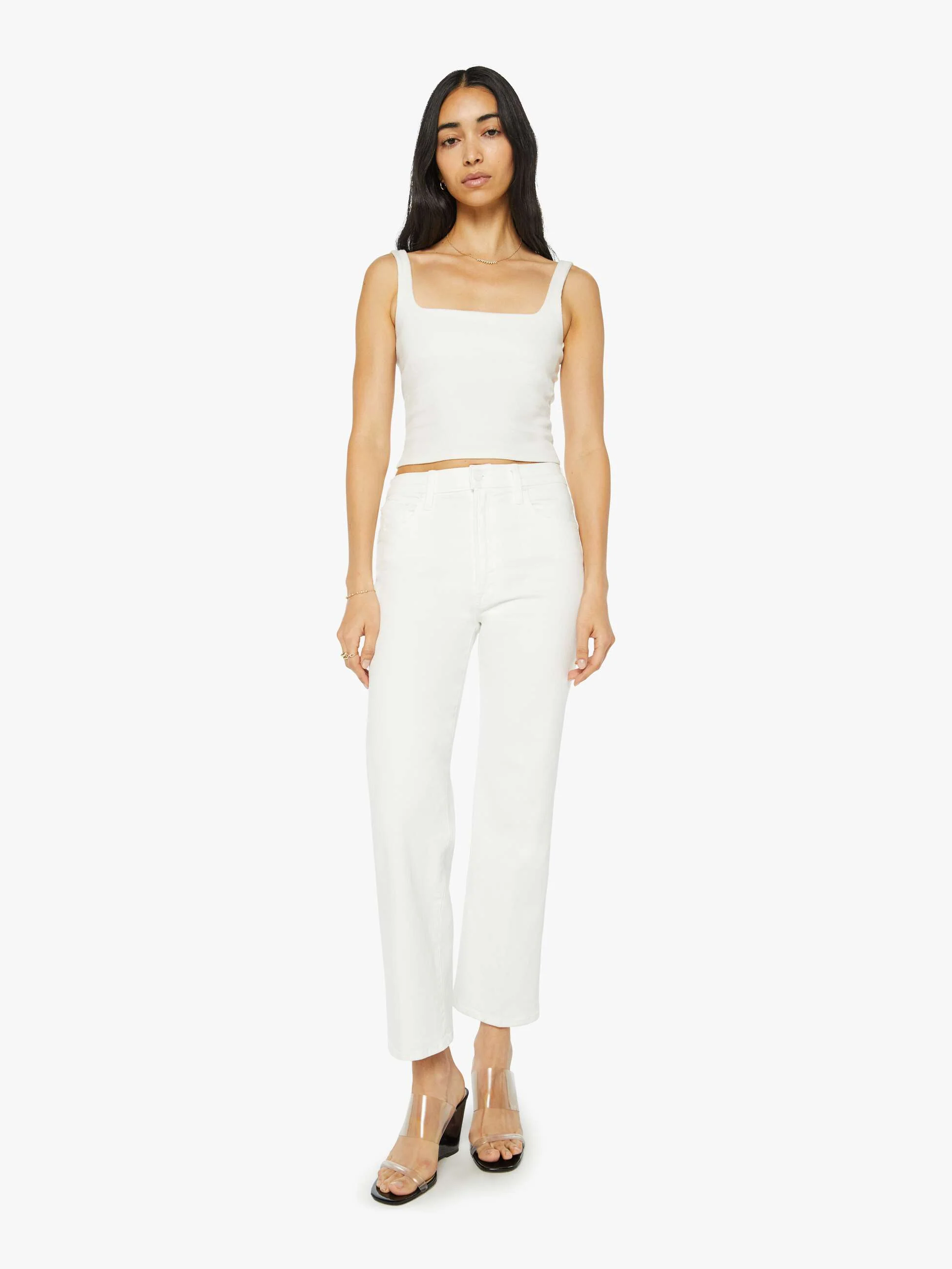Mother Denim: The Rambler Zip Ankle - Fairest Of Them All – Penny